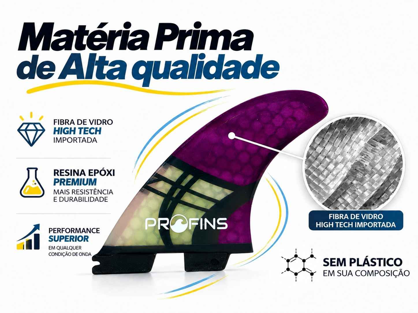 Biquilha profins alta qualidade materiais